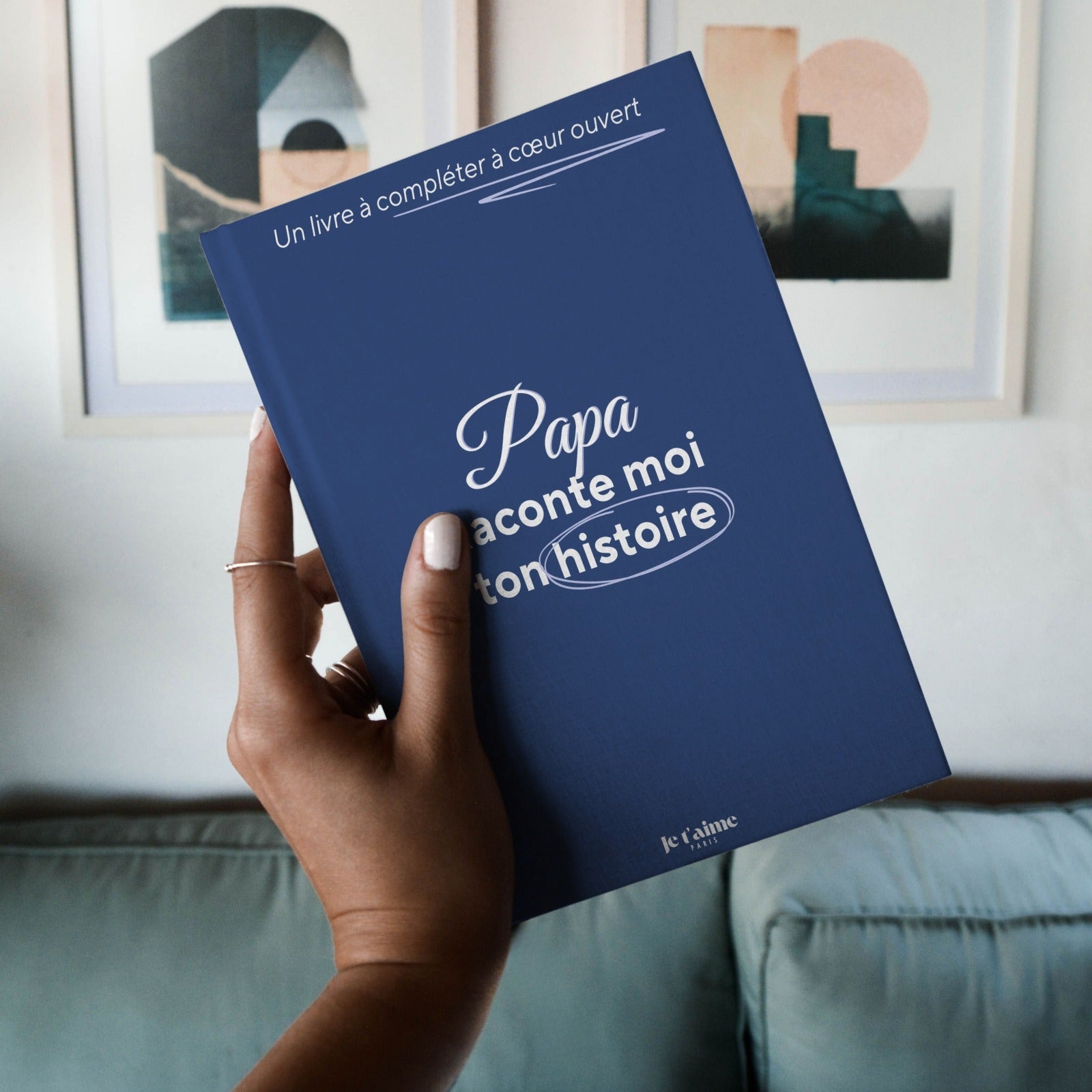 Livre "Papa raconte-moi" : Comment le remplir facilement ? Jetaimeparis France